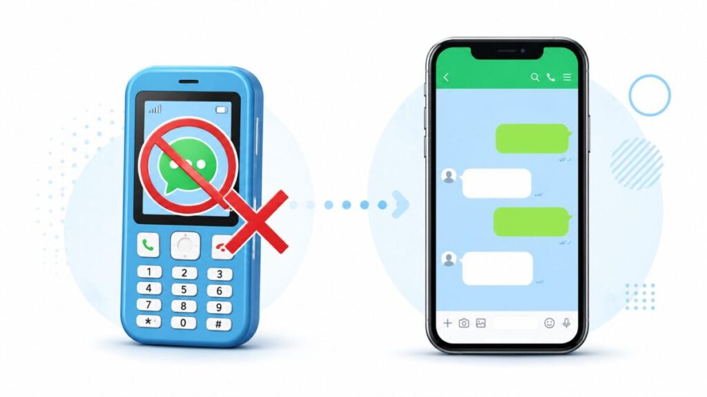 キッズ携帯ではLINEを使えず一般スマホなら利用できる違い